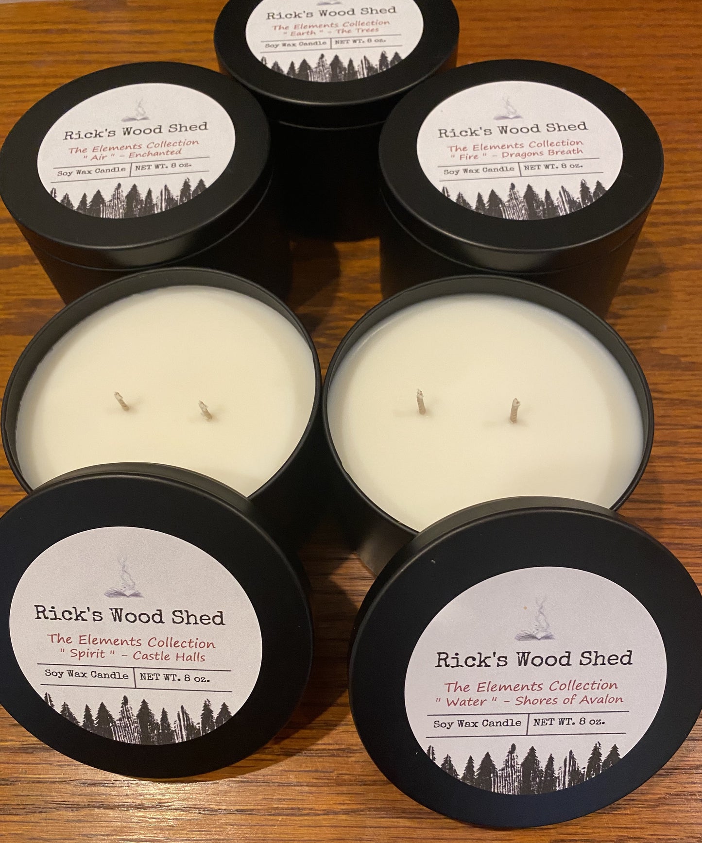 8 oz Elements Collection Candle