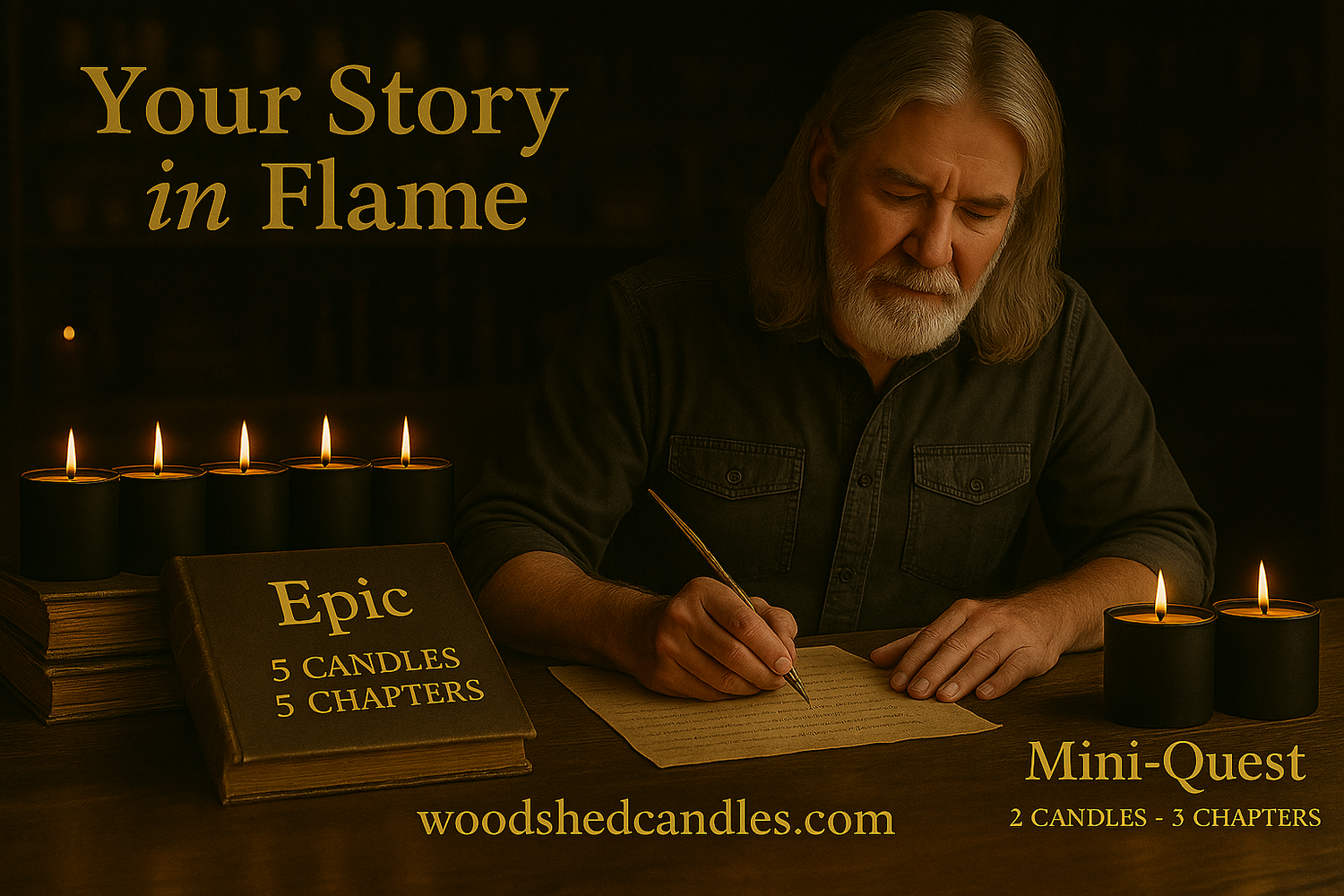 📖✨ The Chapter Candle Collection