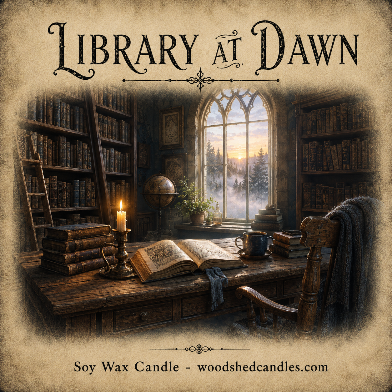 Library at Dawn
