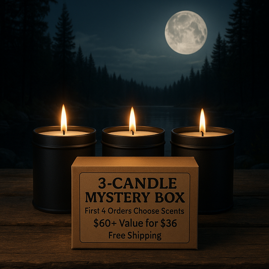 👉 3-Candle Mystery Box (10oz) | First 4 Orders Choose Scents | $60+ Value for $36 | Free Shipping