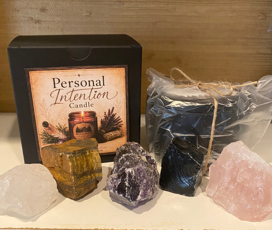 Personal Intention Candle – Your Story in Flame