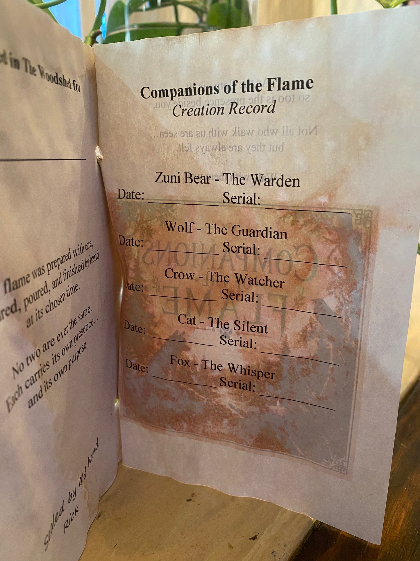 Companions of the Flame