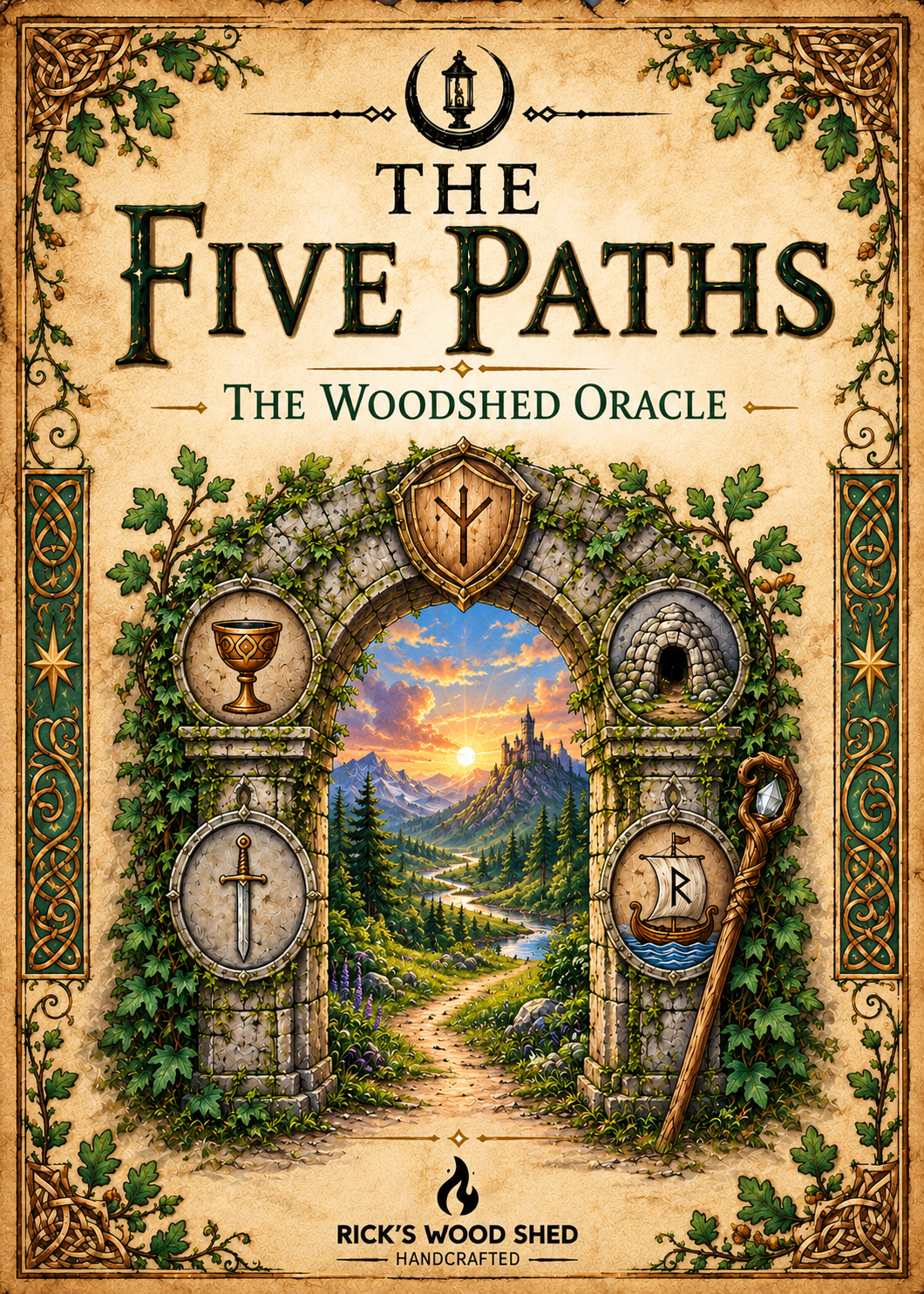 🔥 THE FIVE PATHS - The Woodshed Oracle